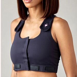 HEART & CORE LARISSA POST-SURGICAL RECOVERY BRA QUEEN SIZE BLACK